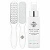 Dermasuri, Deep Exfoliating Foot Scrub 2-Step System, 1 Set