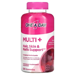 One-A-Day, Multi + для поддержки волос, кожи и ногтей, 120 жевательных таблеток (Товар снят с продажи) 