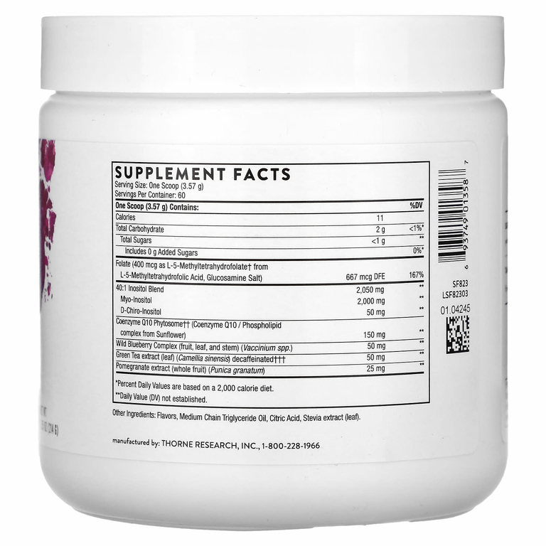 Thorne, Ovarian Care, со вкусом ягод, 214 г (7,55 унции)
