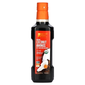 BetterBody Foods, Organic Coconut Aminos, заменитель соевого соуса, 500 мл (16,9 жидк. унц.)