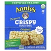 Annie's Homegrown, Organic, хрустящие батончики, оригинальные, 5 батончиков, 22 г (0,78 унции)