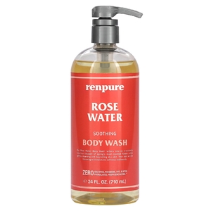 Renpure, Rose Water Soothing Body Wash, 24 fl oz (710 ml) (Товар снят с продажи) 
