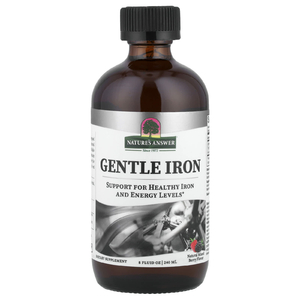 Nature's Answer, Gentle Iron, натуральное ягодное ассорти, 240 мл (8 жидк. унц.)