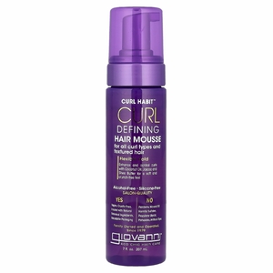 Giovanni, Curl Habit ™, мусс для всех типов локонов и текстурных волос, 207 мл (7 жидк. Унций)