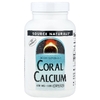 Source Naturals, коралловый кальций, 120 капсул (600 мг в 1 капсуле)