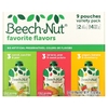 Beech-Nut, Favorite Flavors, для детей от 6 месяцев и старше, 9 пакетиков, 99 г (3,5 унции)