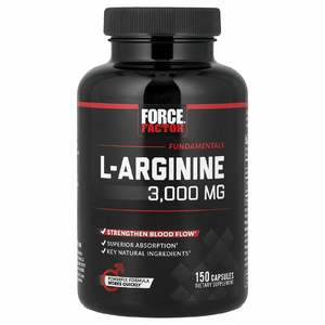 Force Factor, L-аргинин, 150 капсул