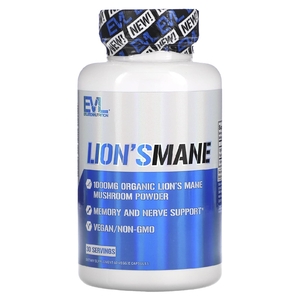 EVLution Nutrition, ежовик гребенчатый, 60 растительных капсул
