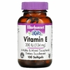Bluebonnet Nutrition, Витамин E, 200 МЕ, 100 гелевых капсул