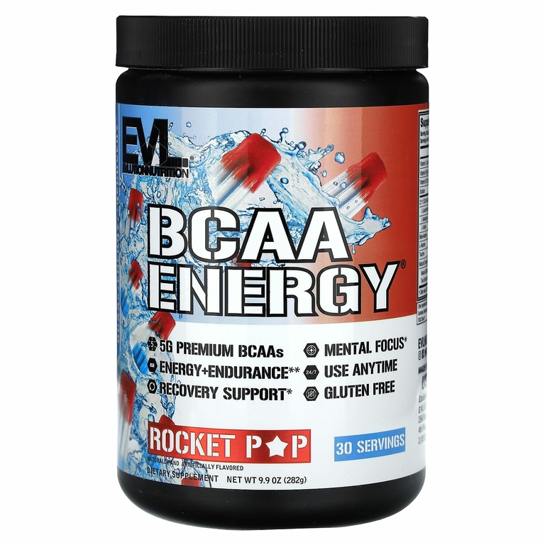 EVLution Nutrition, BCAA Energy, со вкусом BCAA, 282 г (9,9 унции)
