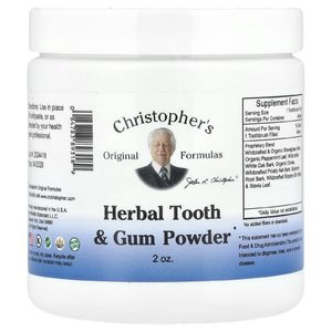 Christopher's Original Formulas, порошок для зубов и дёсен на основе трав, 56,7 г (2 унции)