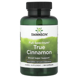 Swanson Vitamins, Full Spectrum®, корица, 120 капсул (300 мг в 1 капсуле)