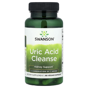 Swanson Vitamins, Очищение с мочевой кислотой, 60 веганских капсул