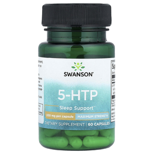 Swanson, 5-HTP, 200 мг, 60 капсул