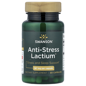 Swanson Vitamins, Anti-Stress Lactium®, 167 мг, 60 капсул