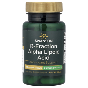 Swanson Vitamins, R-фракция, альфа-липоевая кислота, 100 мг, 60 капсул