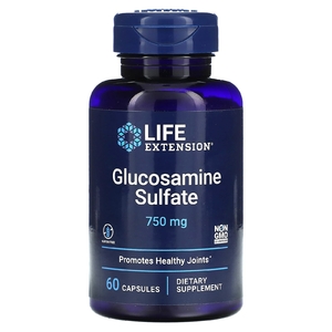 Life Extension, Сульфат глюкозамина, 60 капсул