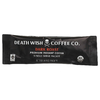 Death Wish Coffee, Растворимый кофе премиального качества, темная обжарка, 8 пакетиков по 4,9 г (0,17 унции) (Товар снят с продажи) 