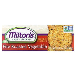 Milton's Craft Bakers, Gourmet Crackers, жареные овощи, 238 г (8,4 унции) (Товар снят с продажи) 