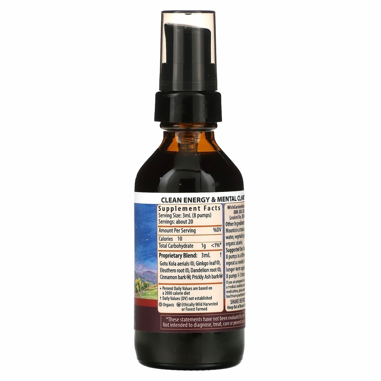 WishGarden Herbs, Genius Juice, Refresh & Refocus, 59 мл (2 жидк. унц.)