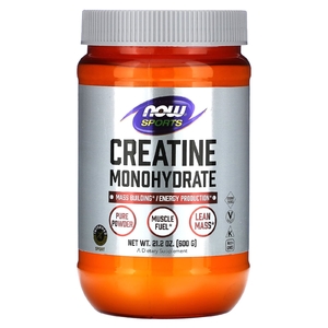 NOW Foods, Sports, моногидрат креатина, 600 г (21,2 унции)
