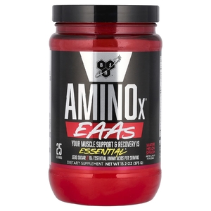 BSN, AminoX, EAAs, Watermelon Smash (на основе арбуза), поддержка и восстановление мышц, 375 г (13,2 унции)