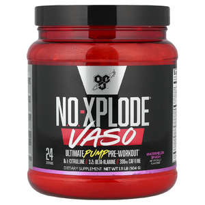 BSN, No-Xplode® VASO, предтренировочный комплекс для прокачки мышц, арбуз, 504 г (1,11 фунта)