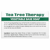 Tea Tree Therapy, Мыло на растительной основе, с маслом чайного дерева, брусок 110 г (3,9 унции)