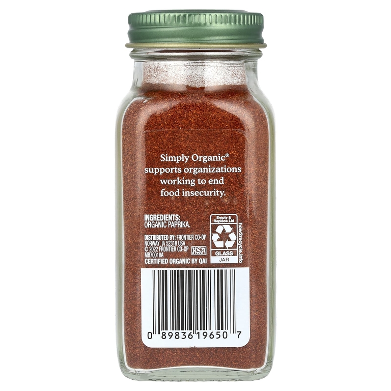 Simply Organic, Острая паприка, 81 г (2,86 унции)