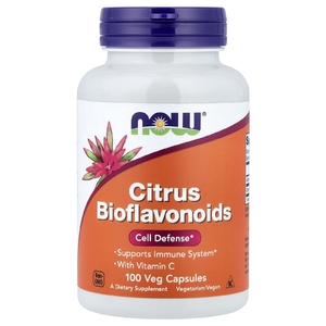 NOW Foods, Цитрусовые биофлавоноиды, 100 растительных капсул