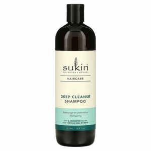 Sukin, Haircare, шампунь для глубокого очищения, для жирной и скопившейся кожи головы, 500 мл (16,9 жидк. унц.)
