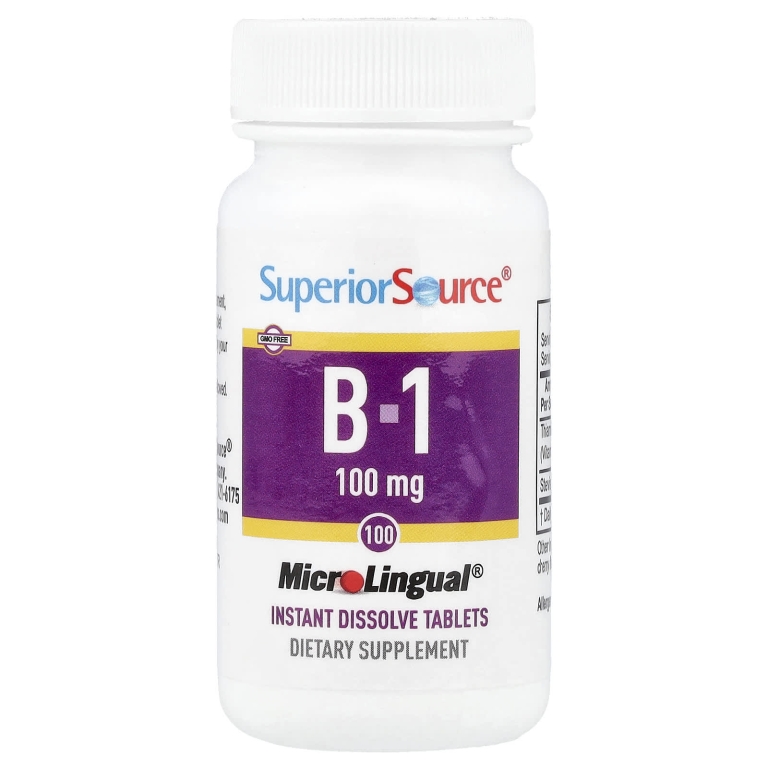Superior Source, B-1, 100 быстрорастворимых таблеток