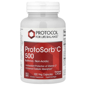 Protocol for Life Balance, ProtoSorb™C 500, 100 растительных капсул
