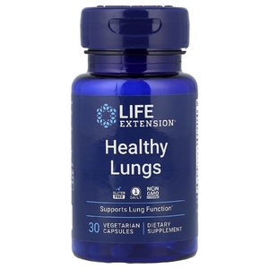 Life Extension, Healthy Lungs, 30 вегетарианских капсул