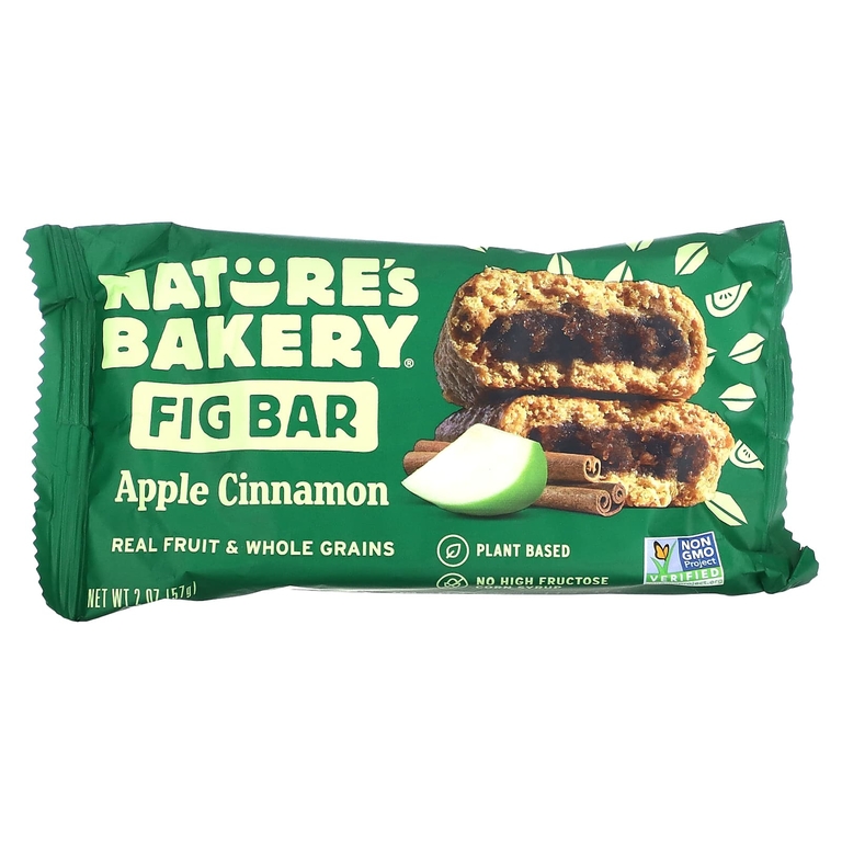 Nature's Bakery, Инжирный батончик, яблоко и корица, 6 двойных пакетиков по 57 г (2 унции) (Товар снят с продажи) 