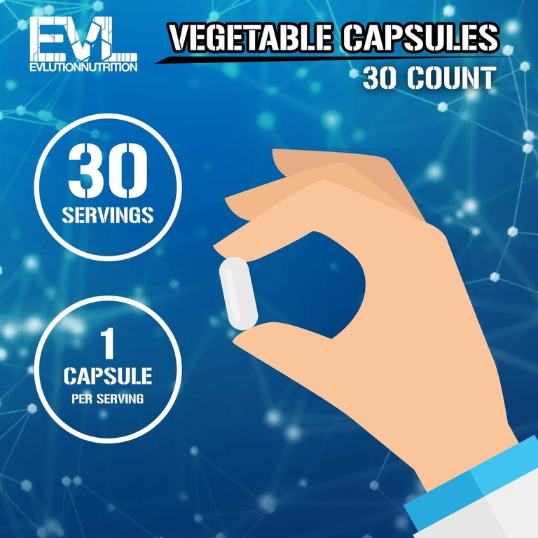 EVLution Nutrition, Гиалуроновая кислота, 200 мг, 30 растительных капсул