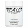 Codeage, Methylfolate B Complex+, комплекс витаминов группы B с метилфолатом, 120 растительных капсул