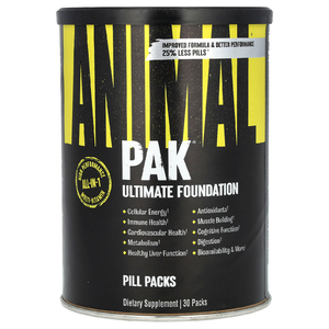 Animal, PAK®, Ultimate Foundation, мультивитаминный комплекс, 30 пакетиков
