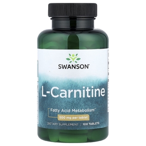 Swanson Vitamins, L-карнитин, 100 таблеток