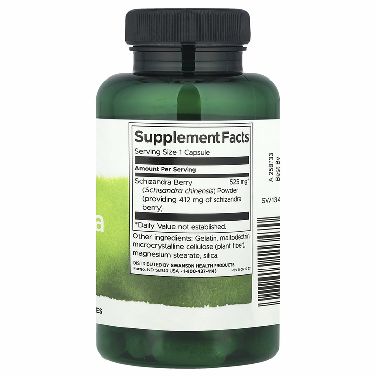 Swanson, Full Spectrum® ягоды лимонника, 525 мг, 90 капсул