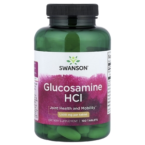 Swanson Vitamins, глюкозамина гидрохлорид, 1500 мг, 100 таблеток