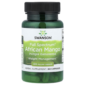 Swanson Vitamins, Full Spectrum®, африканское манго, 400 мг, 60 капсул