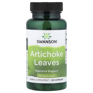 Swanson Vitamins, Листья артишока, 500 мг, 60 капсул (Товар снят с продажи) 