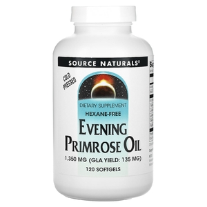 Source Naturals, масло примулы вечерней, 1350 мг, 120 мягких таблеток