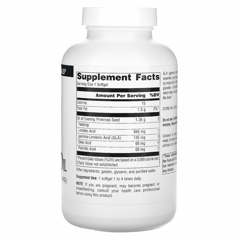 Source Naturals, масло примулы вечерней, 1350 мг, 120 мягких таблеток