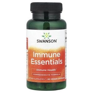 Swanson Vitamins, Immune Essentials, 60 растительных капсул (Товар снят с продажи) 