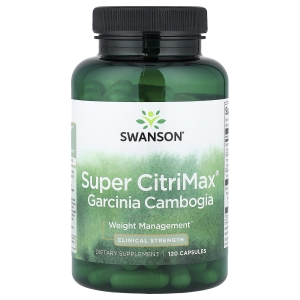 Swanson Vitamins, Super CitriMax®, гарциния камбоджийская, 120 капсул (Товар снят с продажи) 