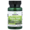 Swanson Vitamins, экстракт виноградных косточек. высокая эффективность, 200 мг, 60 капсул