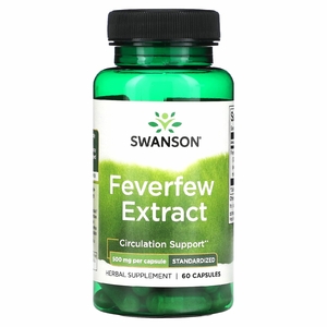 Swanson, Экстракт пиретрума, 500 мг, 60 капсул (Товар снят с продажи) 