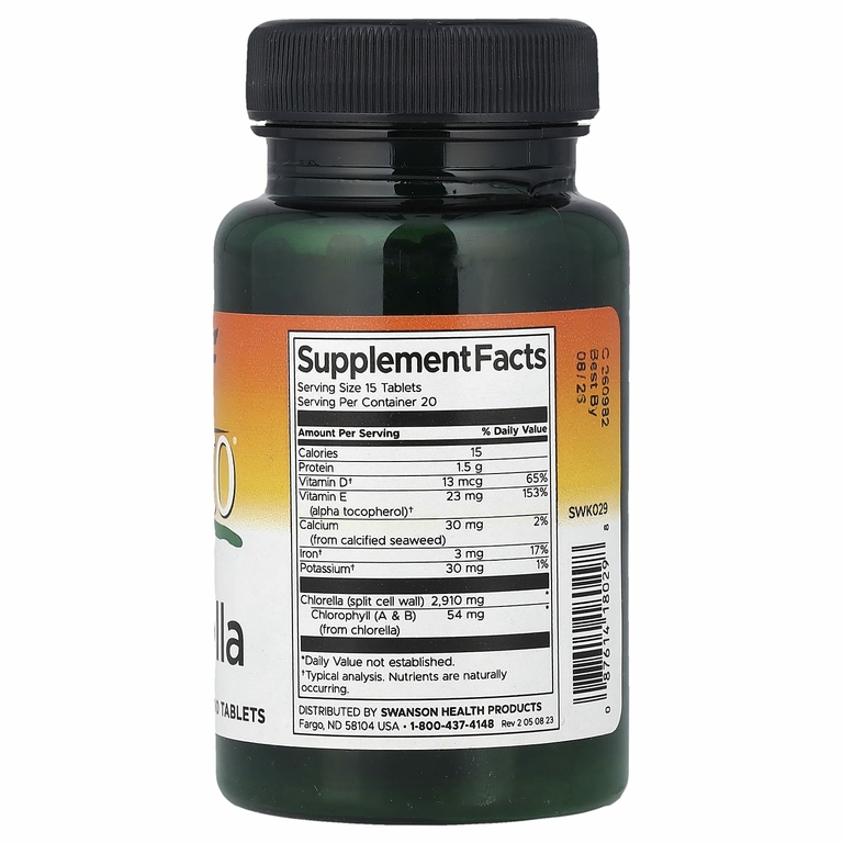Swanson Vitamins, Kyoto®, хлорелла, 300 таблеток (Товар снят с продажи) 